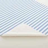 Strandhaus in Blau und Weiß Sherpadecke (3/4)