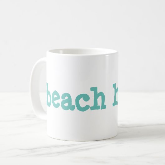 Strandhaus Kaffeetasse (Vorderseite Links)