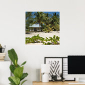 Strandhaus Kaimaninseln Poster (Heimbüro)