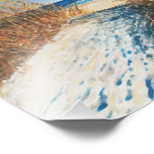 Strandhaus Küstendekoration Sanddünen Fotodruck (Ecke)