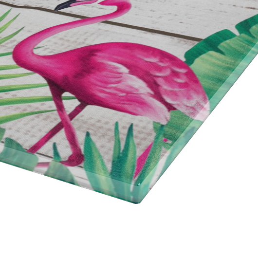 Strandhaus mit dem Namen tropischer Flora Schneidebrett (Ecke)