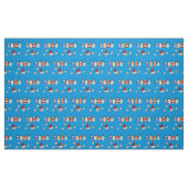 Strandhaus mit Meerwasser Stoff (Fat Quarter (45,7 x 55,9 cm))