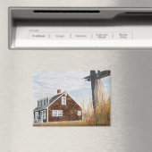 Strandhaus Sonnenaufgang Magnet (In Situ (Geschirrspüler))