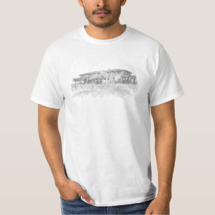 Strandhaus und Pelicans Path Shirt