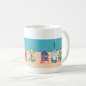 Strandhäuser Kaffeetasse (VorderseiteRechts)