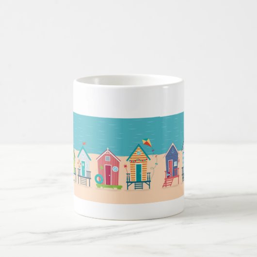 Strandhäuser Kaffeetasse (Mittel)