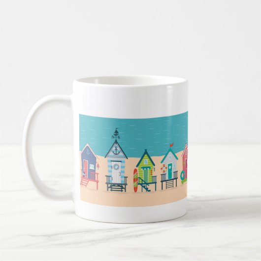 Strandhäuser Kaffeetasse (Links)