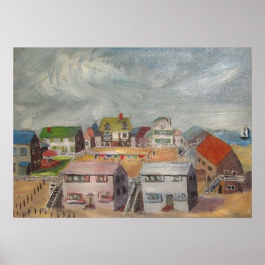 Strandhäuser Poster (Vorne)