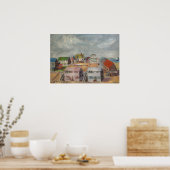 Strandhäuser Poster (Küche)