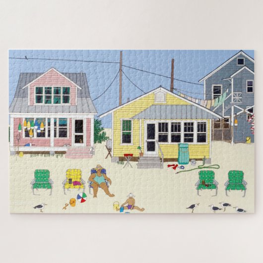 Strandhäuser Puzzle (Horizontal)