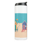 Strandhäuser Thermosbecher (Nach links gedreht)