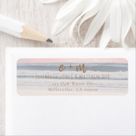 Strandhochzeit bei Sonnenuntergang | Hochzeit am M