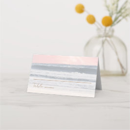 Strandhochzeit bei Sonnenuntergang | Hochzeit am M Platzkarte