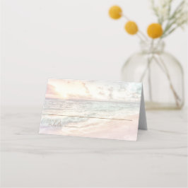 Strandhochzeit bei Sonnenuntergang | Hochzeit am M Platzkarte