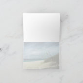 Strandhochzeit Dankeskarten Dankeskarte (Innenseite)