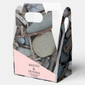 Strandhochzeit Driftwood Geschenkschachtel (Geöffnet)