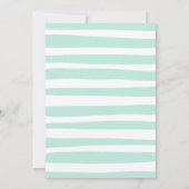 Strandhochzeit Einladung (Rückseite)