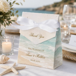 Strandhochzeit im Sommer Geschenkschachtel