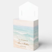 Strandhochzeit im Sommer Geschenkschachtel (Geöffnet)