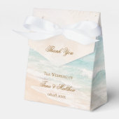 Strandhochzeit im Sommer Geschenkschachtel (Vorderseite)