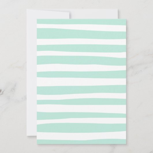 Strandhochzeit Save The Date (Rückseite)