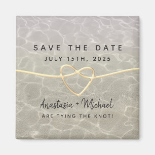Strandhochzeit Save The Date Einladungsmagnet Magnet