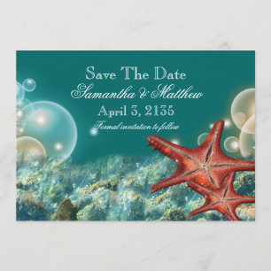 Strandhochzeit "SAVE THE DATE" Save The Date