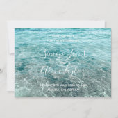 Strandhochzeit Save-the-Date Save The Date (Vorderseite)