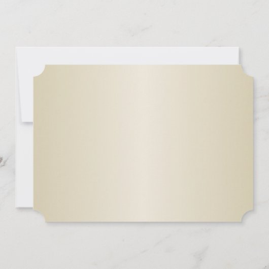 Strandhochzeit, Seashell, Waldhöre Save the Date (Rückseite)