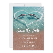 Strandhochzeit tropisch Save the Date