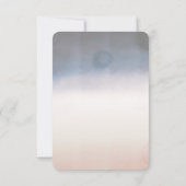 Strandhochzeiten Einladung (Rückseite)