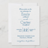 Strandhochzeiten Herz mit Namen im Fenster Einladung (Rückseite)