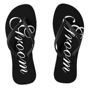 Strandhochzeits-Sandalen für Bräutigam und Braut Badesandalen