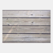 Strandholzbretter Geschenkpapier Set (Vorderseite 3)