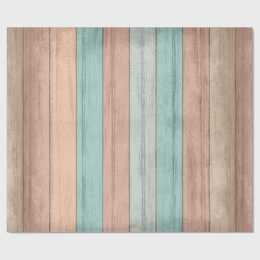 Strandholzfarben Geschenkpapier (Flach)