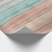 Strandholzfarben Geschenkpapier (Ecke)