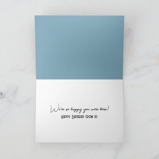 Strandhühner zum Geburtstag Karte (Innenseite)