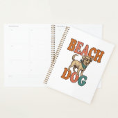 Strandhund Vintage Gravur Grafikdesign_1 Planer (Anzeige)