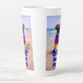 Strandhündchen Milchtasse (Vorderseite)