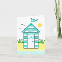 Strandhütte 30er Karte