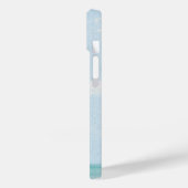 Strandhütte aus hellem Holz, Hütte Wetter Case-Mate iPhone Hülle (Rückseite / Links)