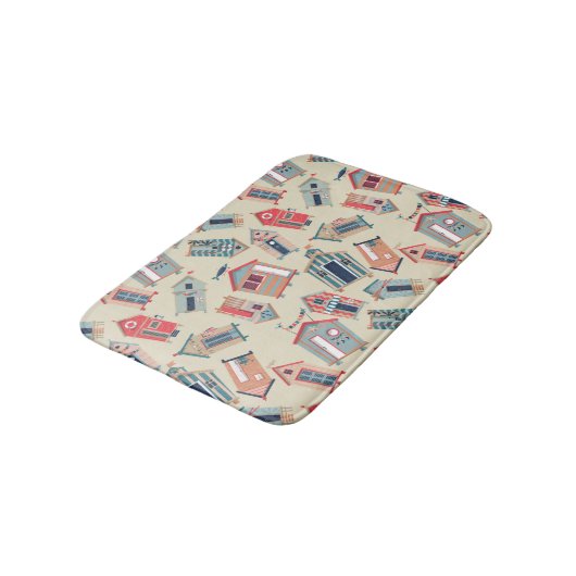 Strandhütte Badematte (Schrägansicht)