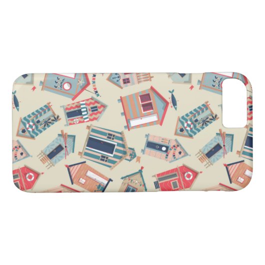 Strandhütte Case-Mate iPhone Hülle (Rückseite (Horizontal))