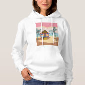 Strandhütte Hoodie (Vorderseite)