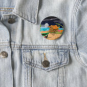 Strandhütte in der Nacht Button (Beispiel)