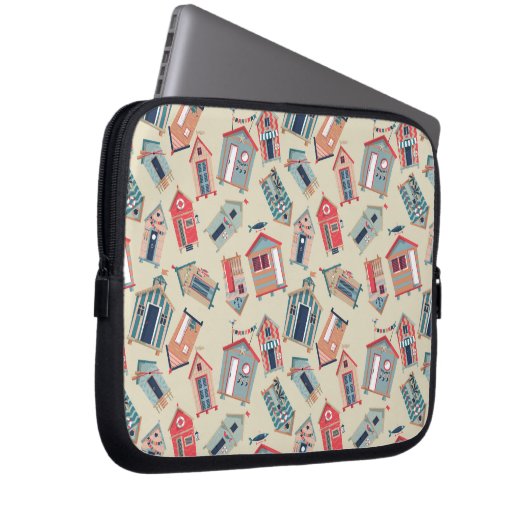 Strandhütte Laptopschutzhülle (Vorne Rechts)
