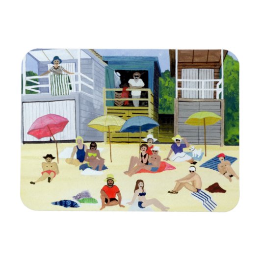 Strandhütten 1991 magnet (Horizontal)