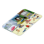 Strandhütten 1991 magnet (Linke Seite)