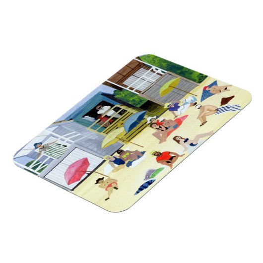 Strandhütten 1991 magnet (Linke Seite)