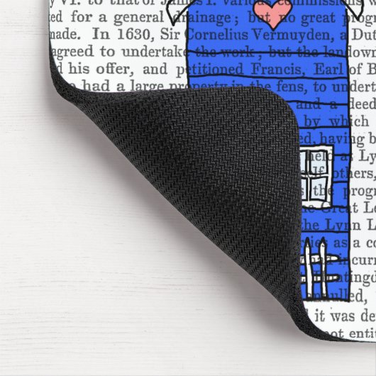 Strandhütten 2 Illustration Mousepad (Ecke)